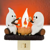 Not So Spooky Ghost Campfire Night Lamp