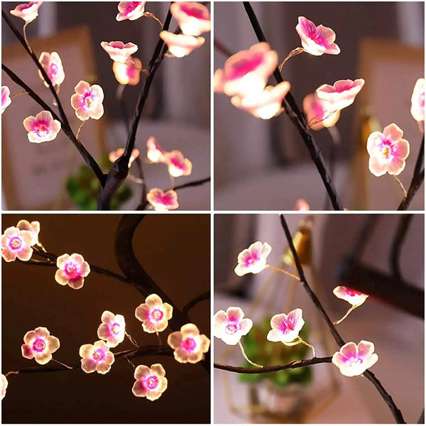 Bonsai Cherry Blossom Tree Lamp